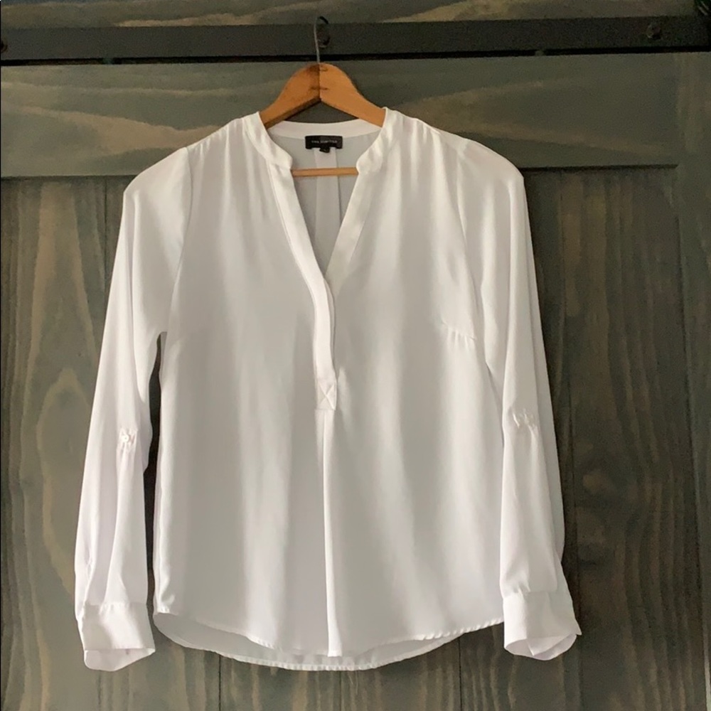 The Limited Women Long Sleeves Blouse. White. S.